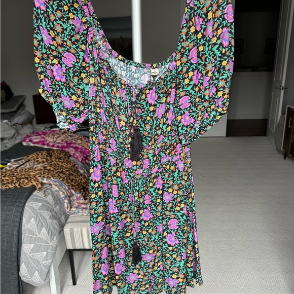 Spell village mini dress in Forest sz M - Picture 3 of 4